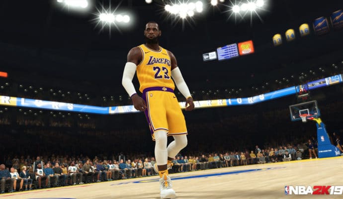 NBA 2K19: Lakers Lebron James