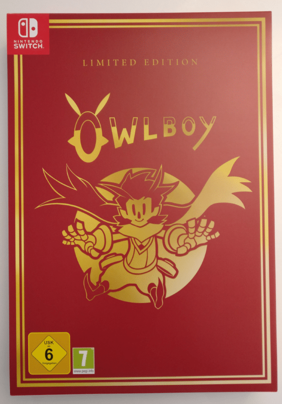 Owlboy Limited Edition - couverture collector entière