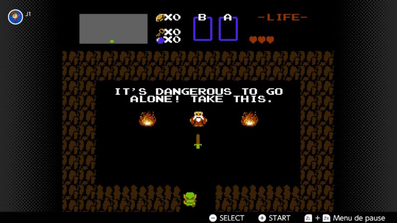 Nintendo Switch Online - It's Dangerous to go alone