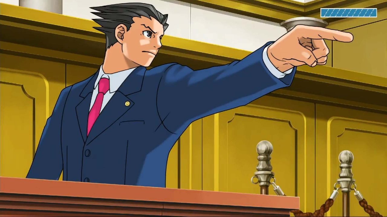 Phoenix Wright: Ace Attorney Trilogy - Objection de Phoenix Wright