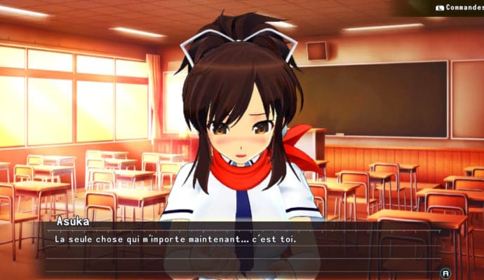 Senran Kagura Reflexions - Le genre de dialogue de fin que vous pouvez avoir