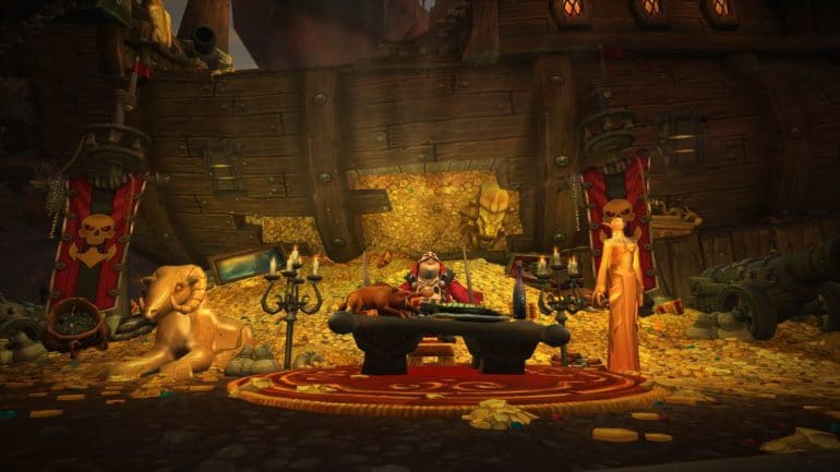 World of Warcraft: Battle for Azeroth trésor pirate