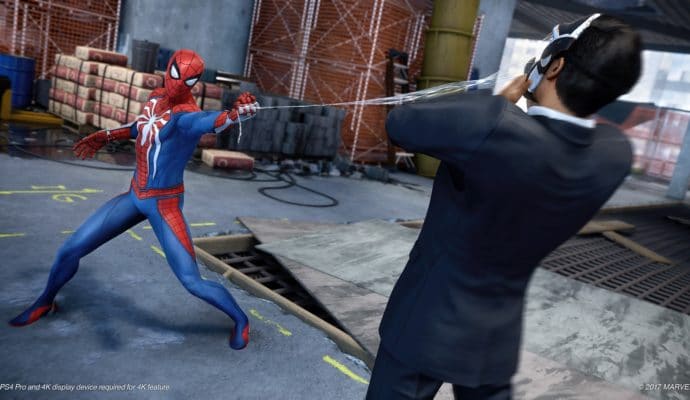 Spider-Man combat