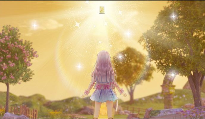 Atelier Lulua: The Scion of Arland  - Lula fixe le coucher de soleil