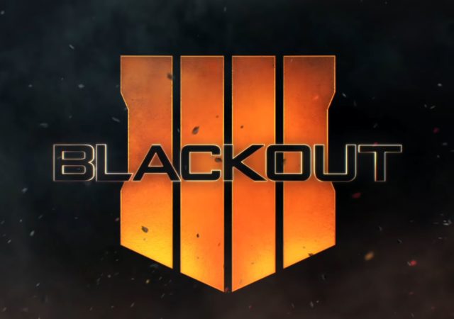 test call of duty: black ops 4 blackout titre logo