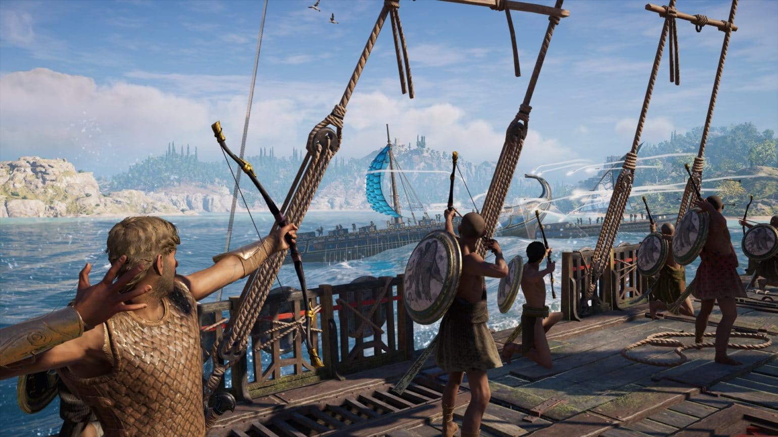 Assassin's Creed Odyssey combat naval