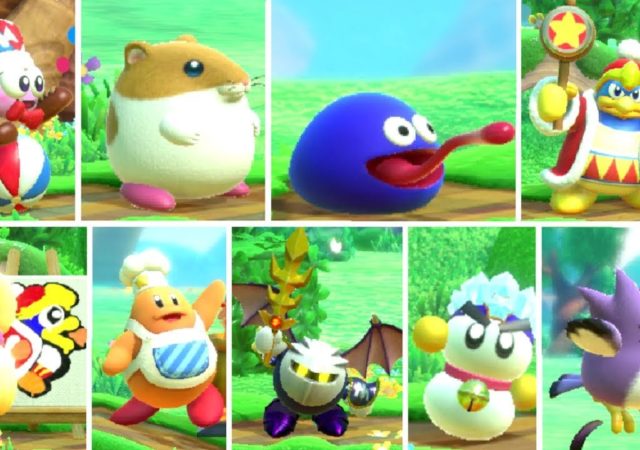 Kirby: Star Allies - De nombreux héros