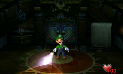Luigi's Mansion - Luigi a les foies