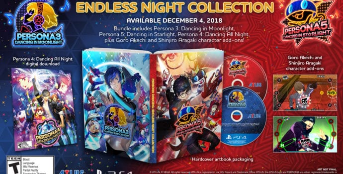 Persona Dancing 3 et 5 Endless Night Collection
