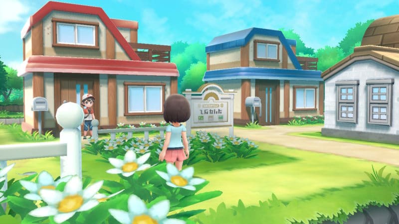 Pokémon Let's Go! -village