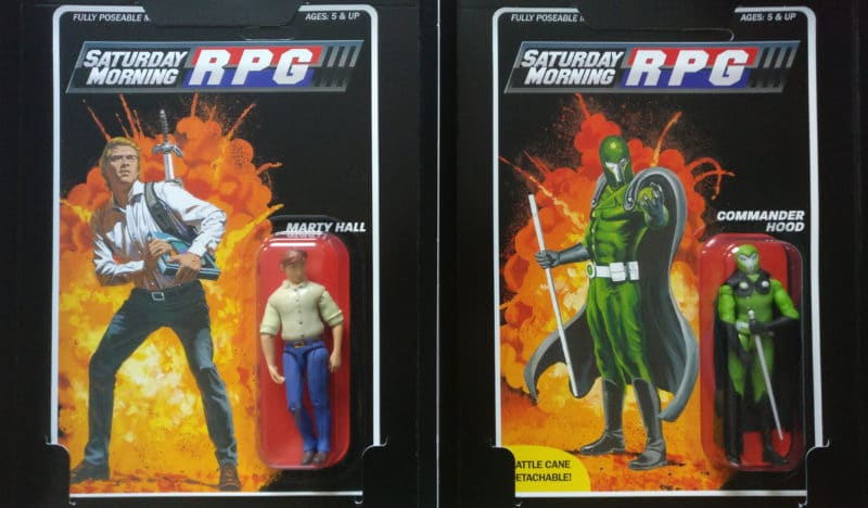 Saturday Morning RPG CE - duo figurines articulées