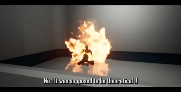 darwin's test burning man