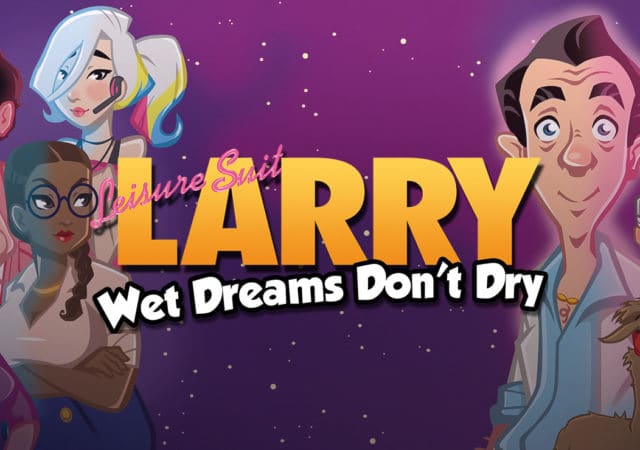test leisure suit larry wet dreams dont dry logo