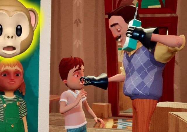 Hello Neighbor: Hide and Seek tête de singe