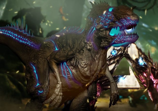 ark: extinction t-rex