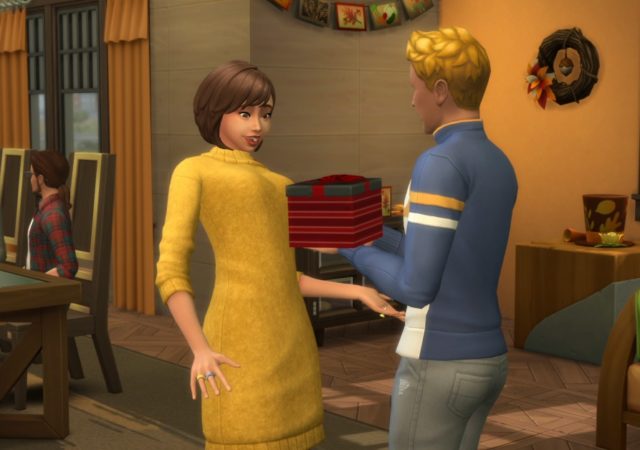 sims 4 positivite cadeau