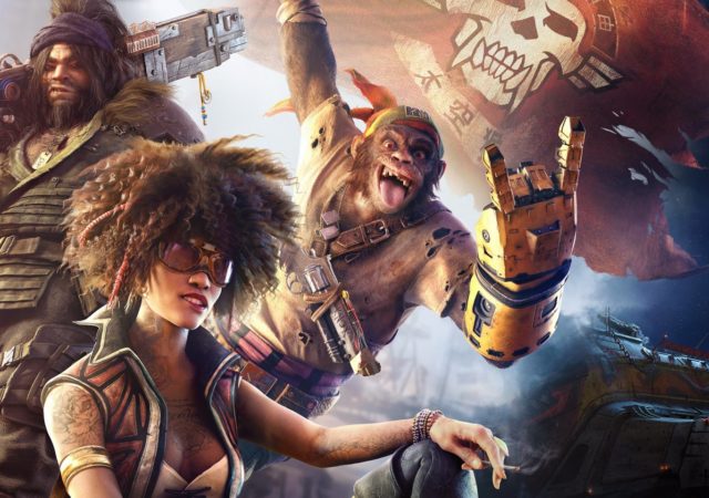 Beyond Good & Evil 2 - Personnages du titre en affiche