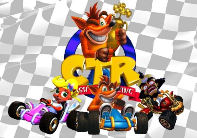 Crash Team Racing - Ecran Titre