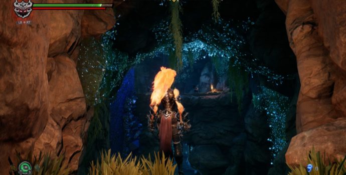 darksiders 3 test exploration grotte