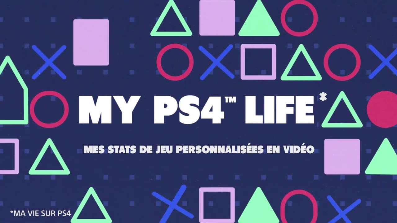MY PS4 LIFE des stats sur mon experience PlayStation en vidéo