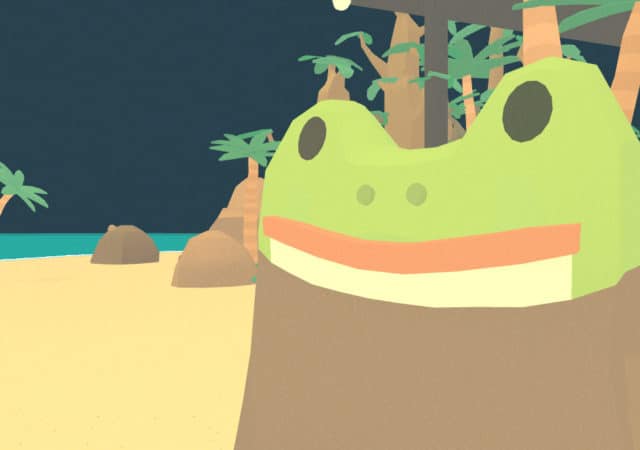 The Haunted Island: A frog Detective Game personnage principal