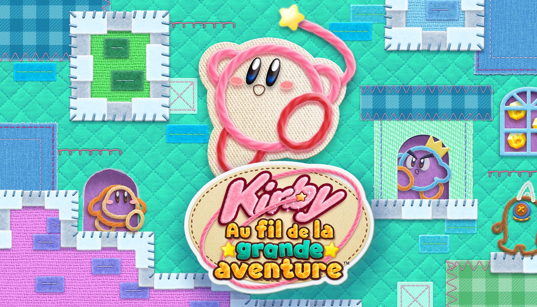 Kirby : Au fil de la grande aventure - image publicitaire