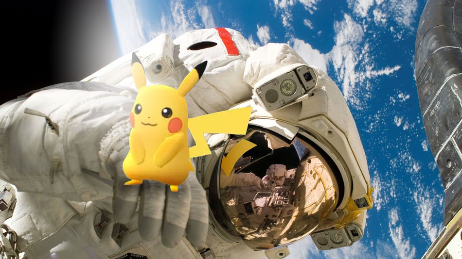 Pokémon 2019 - Pikachu dans l'espace