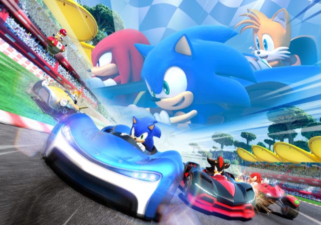 Sonic Team Racing cover illustration