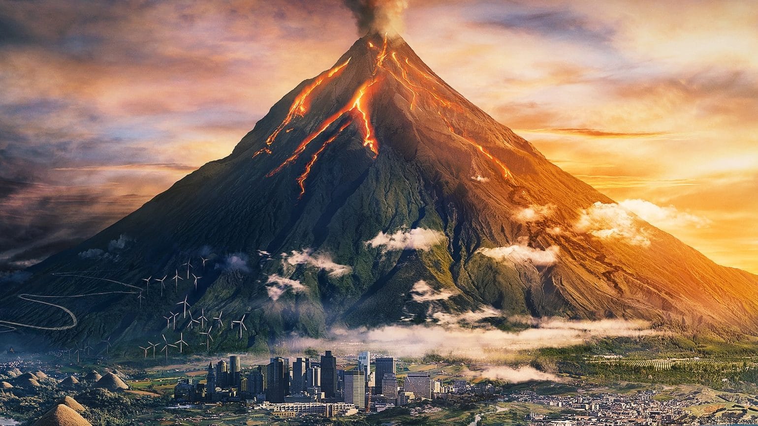 Civilization VI: Gathering Storm volcan