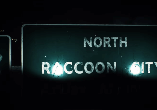 Resident Evil 2 Panneau Raccoon City