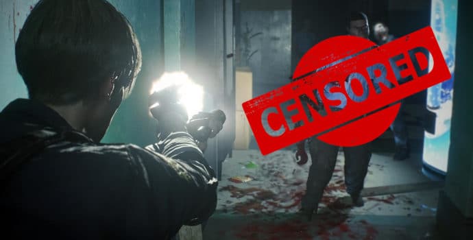 Resident Evil 2 - Une vidéo de la démo montre la censure au Japon