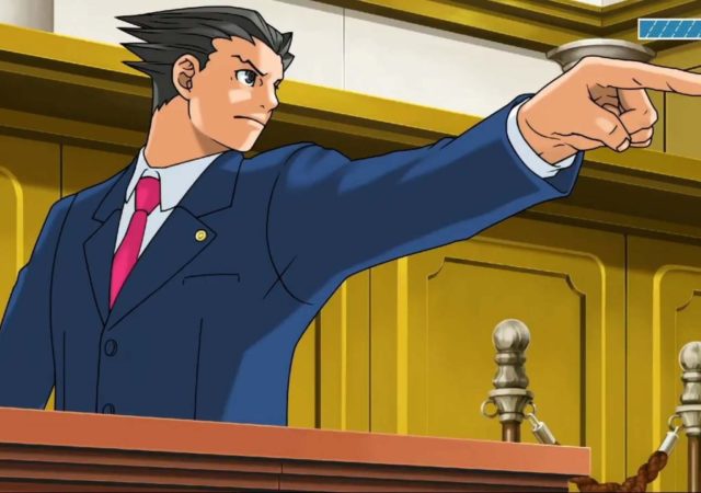 Phoenix Wright: Ace Attorney Trilogy - Phoenix pointe du doigt