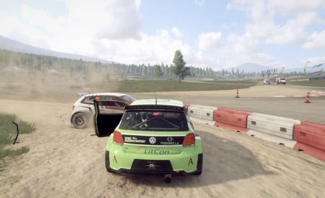 Test DiRT Rally 2.0 - Accident rallycross