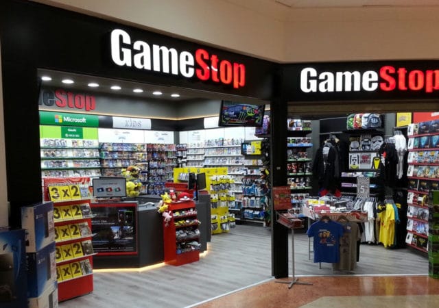 devanture boutique GameStop