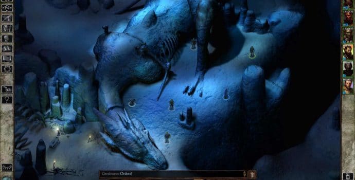 icewind dale - screenshot dragon baldur's gate