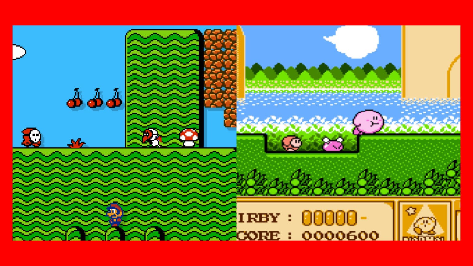 Mario et Kirby reviennent en mode rétro sur le Nintendo Switch Online