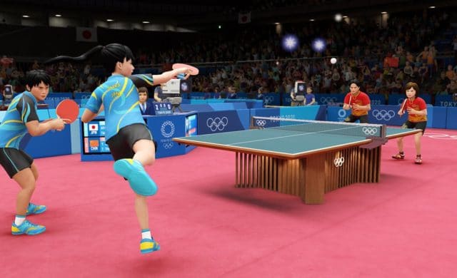 Tokyo 2020 Olympics: The Official Game table tennis