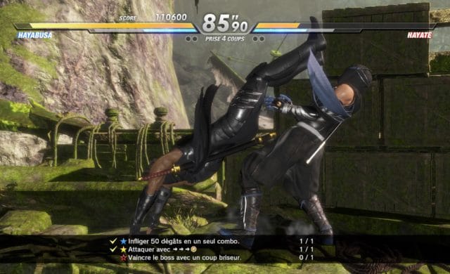 Dead or Alive 6 - Hayabusa coup de pieds