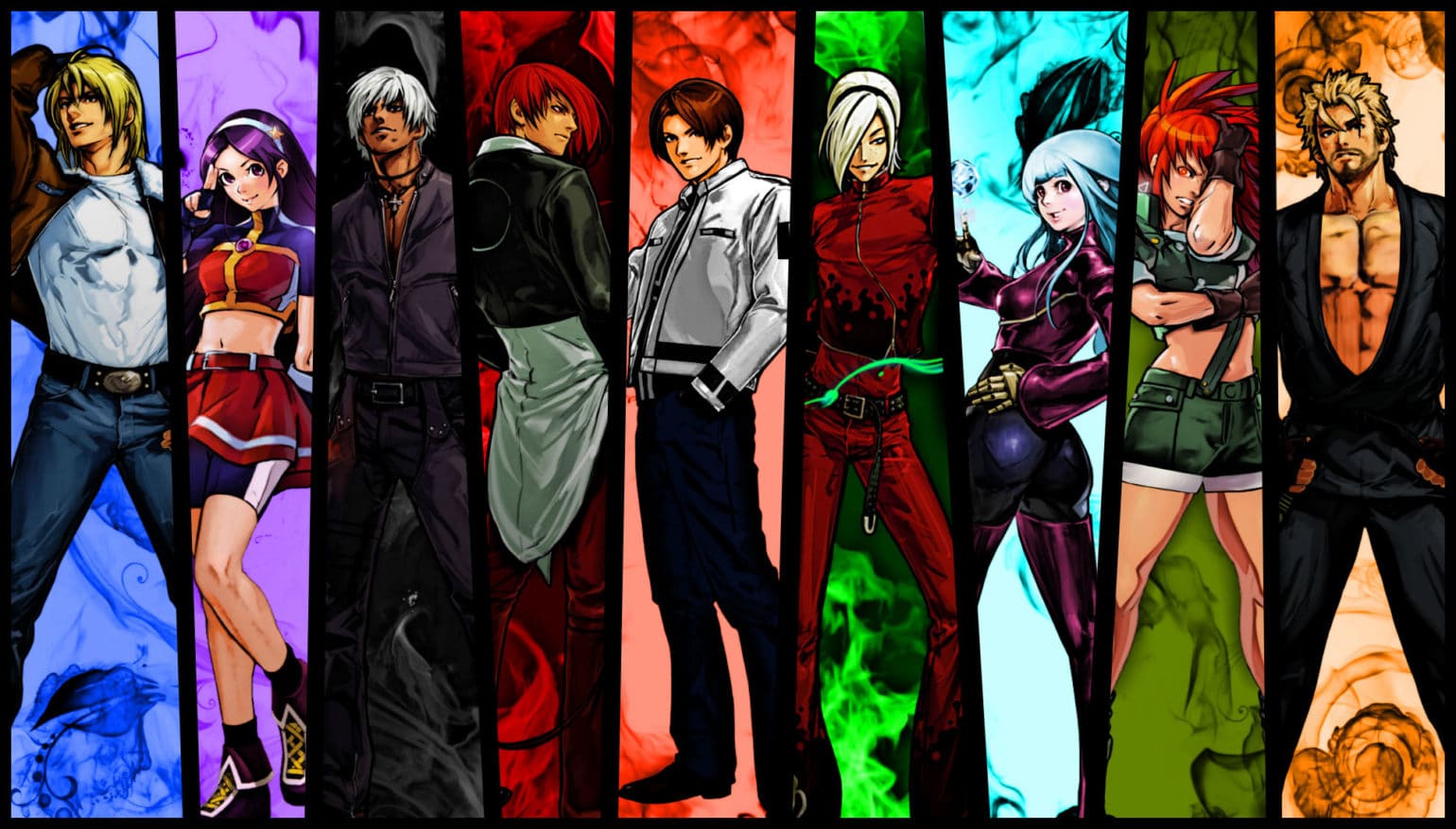 The King of Fighters All Star personnages