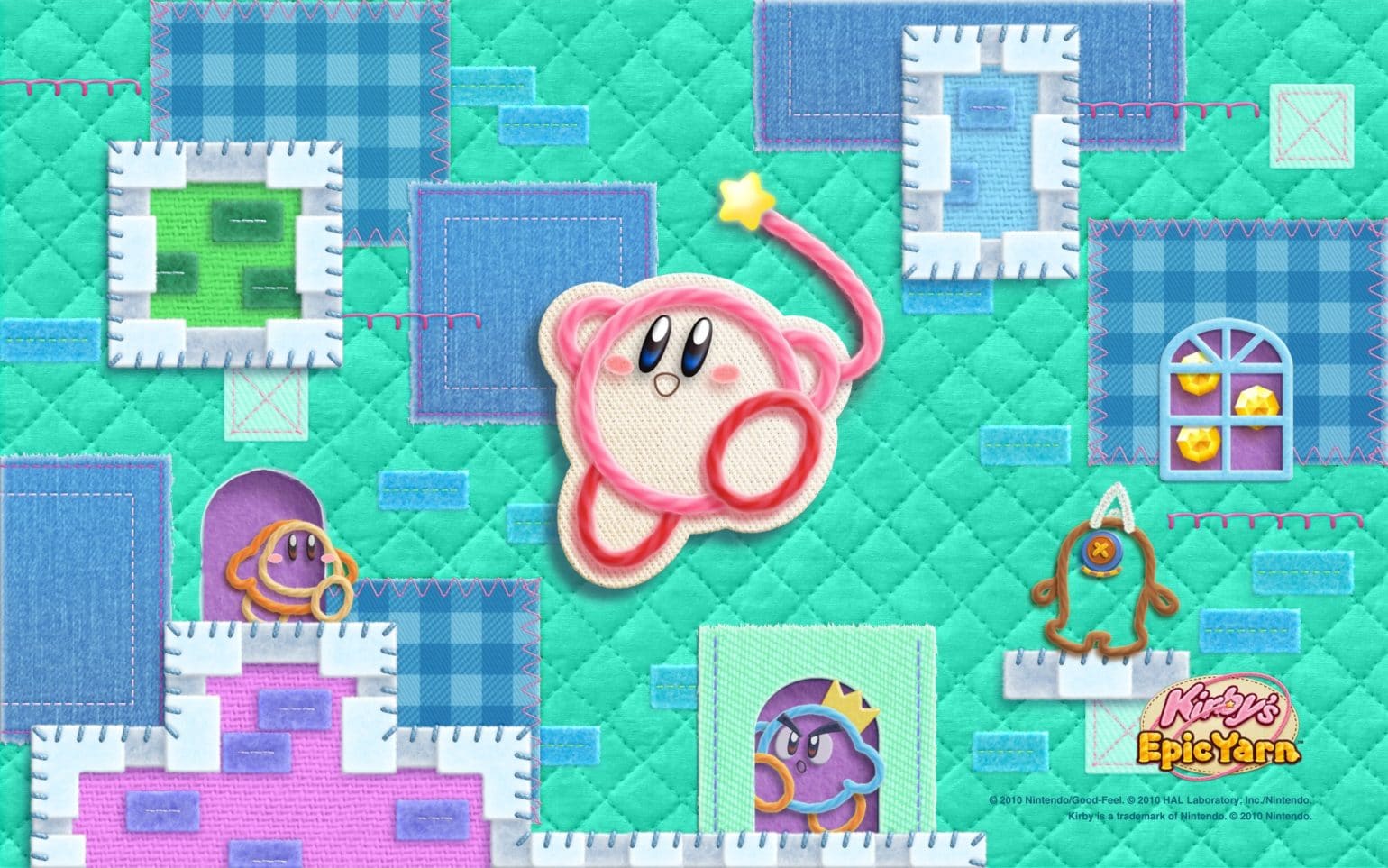 Test Kirby : Au fil de la grande aventure - La boule rose a gardé la laine fraîche