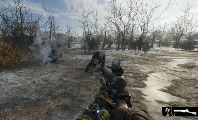 test metro exodus créatures fight