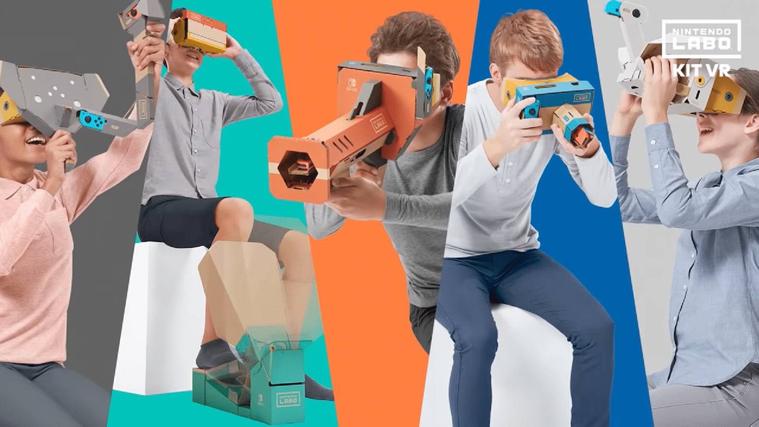 Nintendo Labo - VR activités plan montage