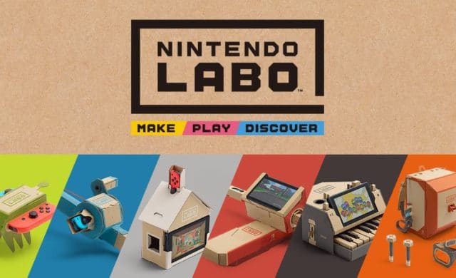 Le Nintendo Labo va exploiter la réalité virtuelle