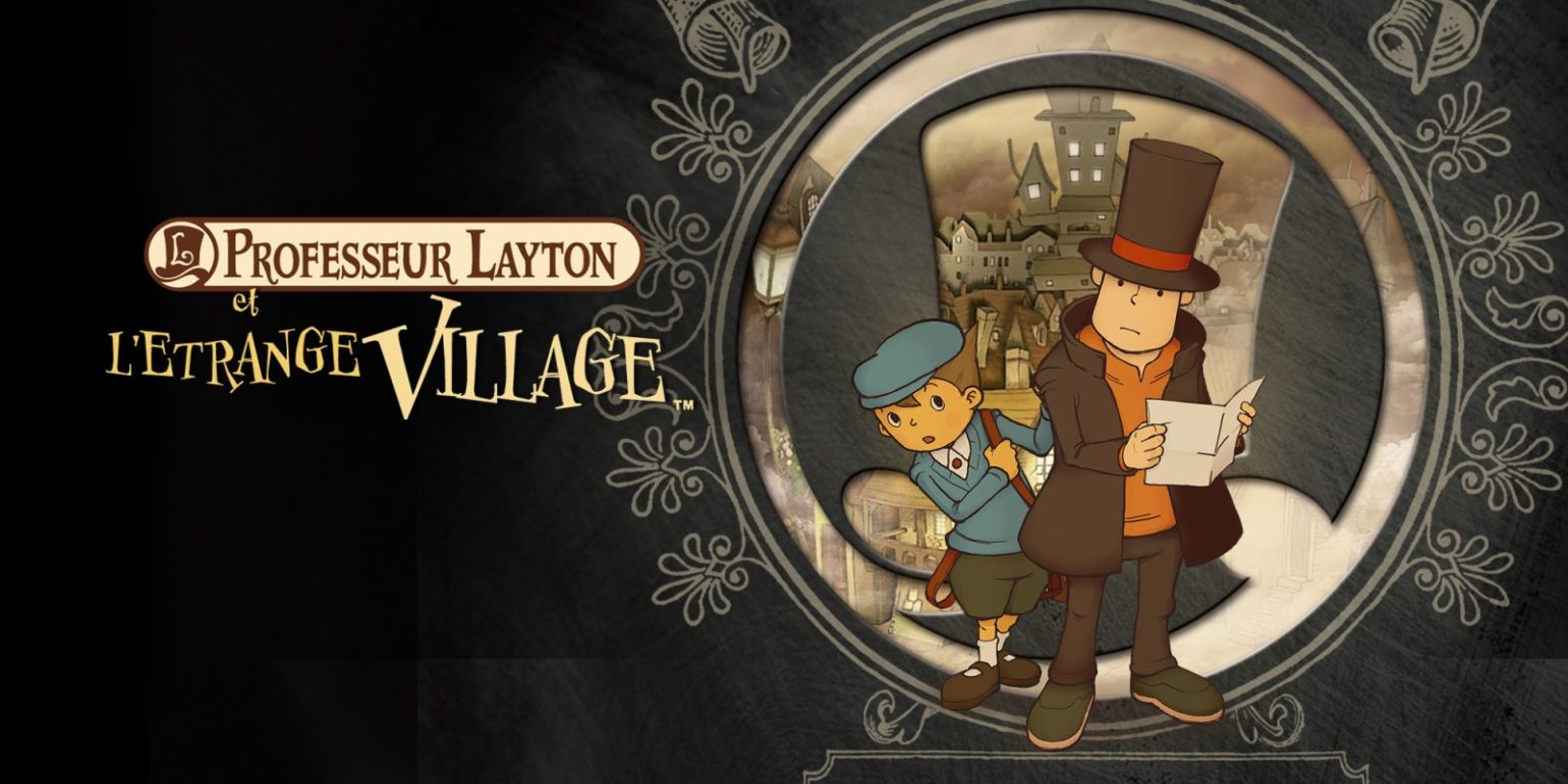Professeur Layton et l'Étrange Village la première enquète de Layton et Luke