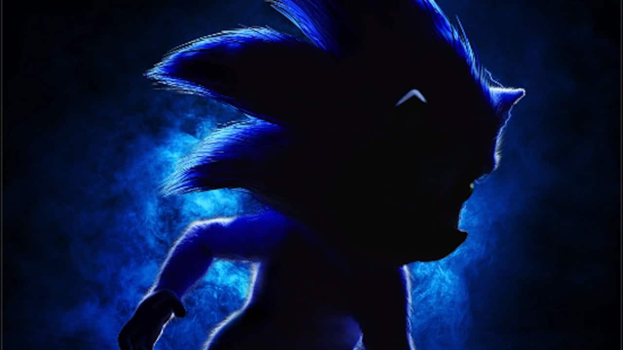 Sonic le film affiche