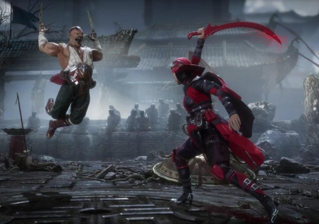 Mortal kombat XI Baraka vs Skarlet