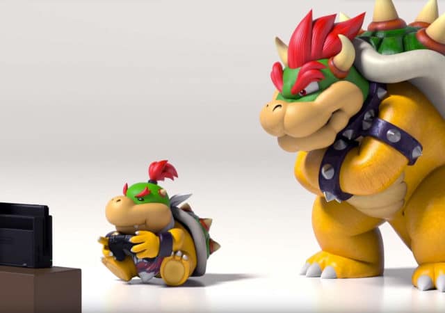 Nintendo Switch Online illustration bowser bowser jr