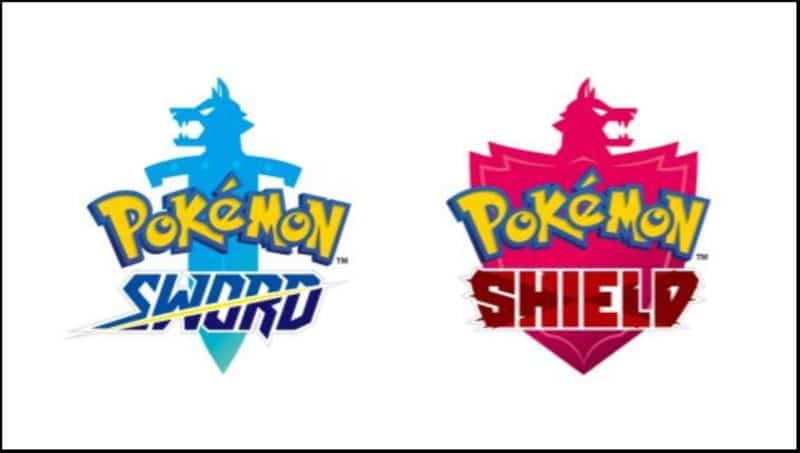 Nintendo Switch Pokémon Sword and Shield Logo du jeu