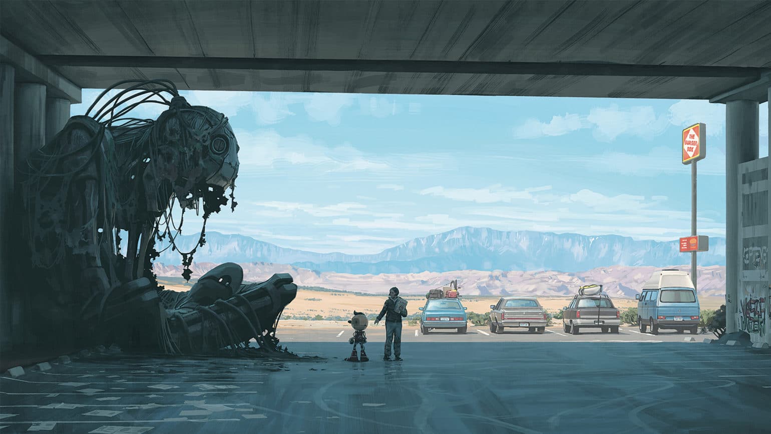 The Electric State, de Simon Stalenhag - No country for old 
