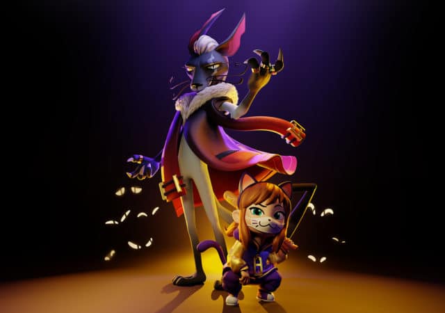 A Hat in Time Nyakuza Metro artwork